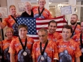 команда США участники 22 чемпионата мира по гиревому сполрту в Сан Диего 3-5 октября 2014