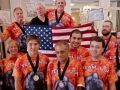 команда США участники 22 чемпионата мира по гиревому сполрту в Сан Диего 3-5 октября 2014